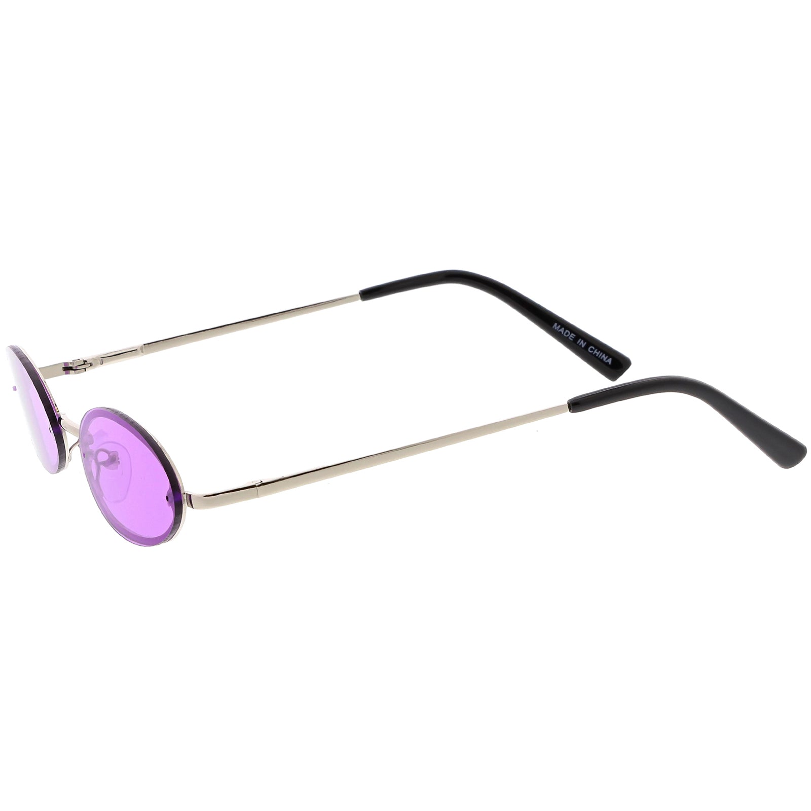 Silver / Purple