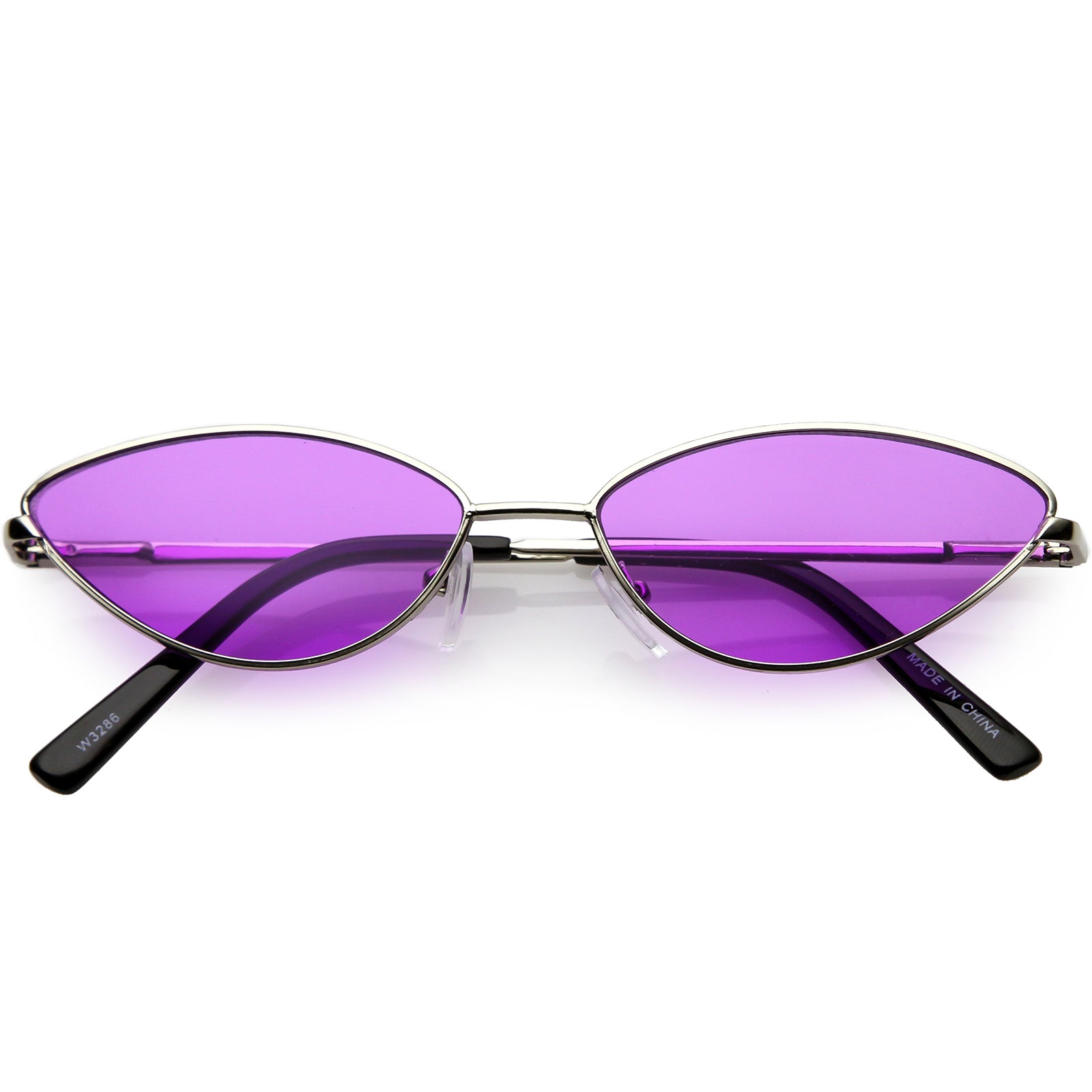 Silver / Purple