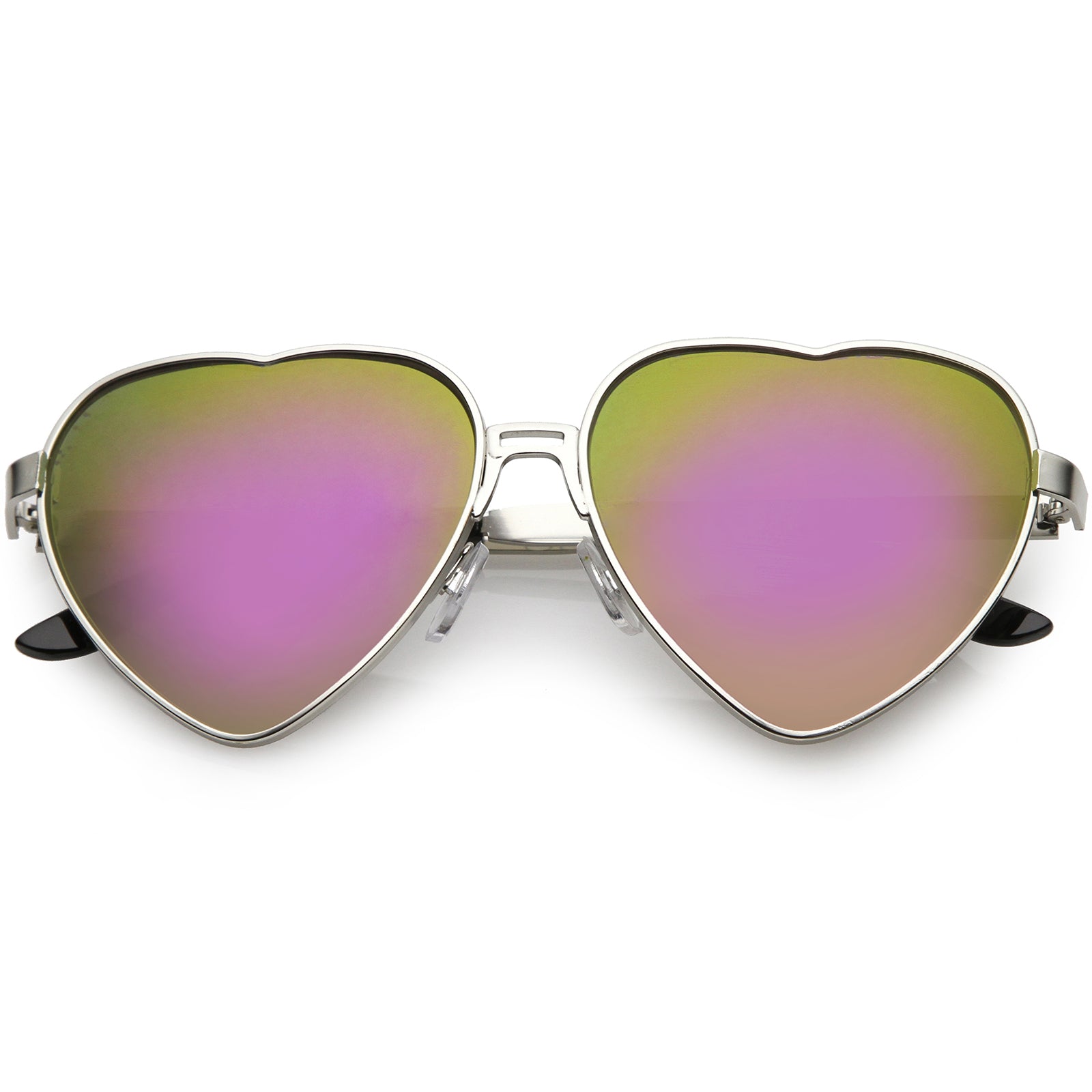 Silver / Purple Mirror