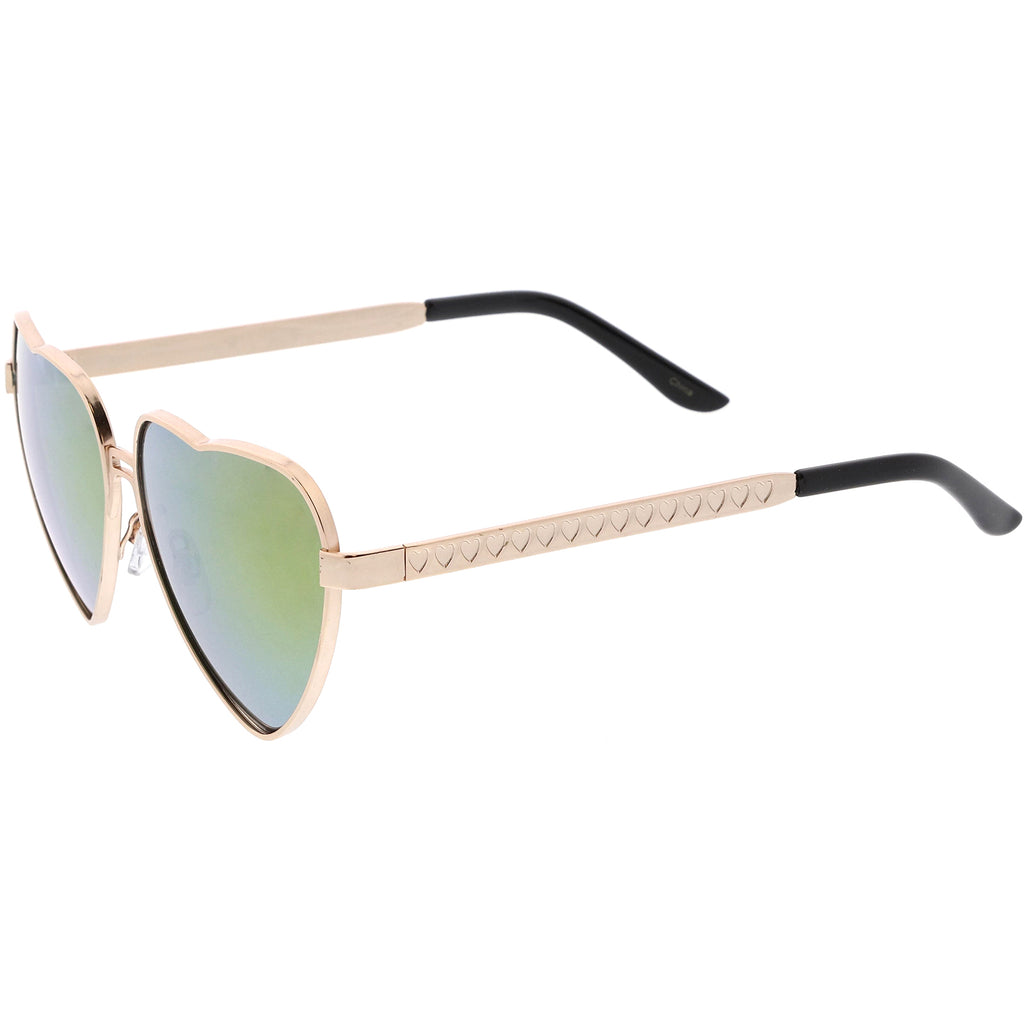 Gold / Pink Green Mirror