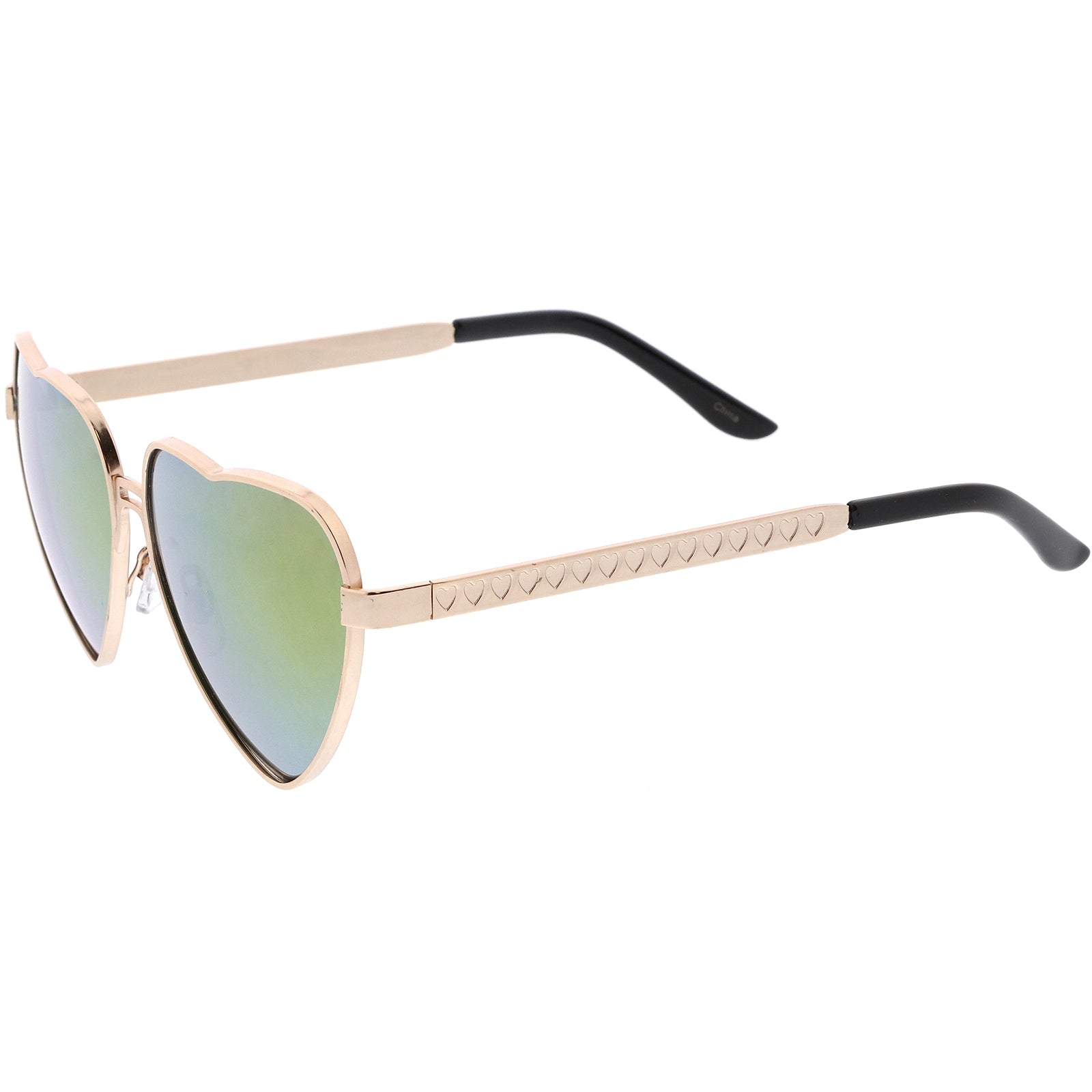 Gold / Pink Green Mirror