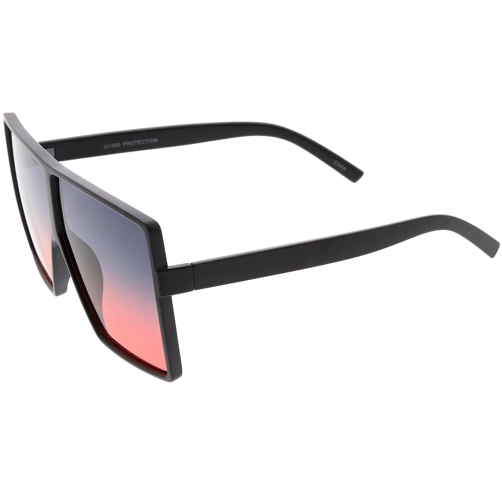 Saint Laurent Eyewear Straight Top Bar Oval Lens Sunglasses