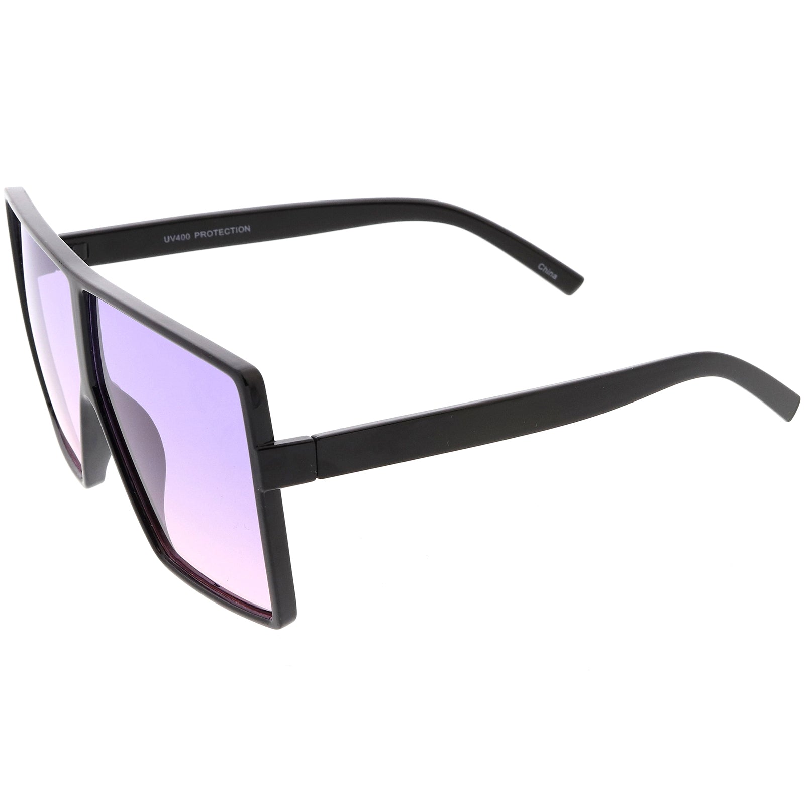 Big Large Oversize Square Sunglasses Flat Top Two Tone Lens 70mm sunglass .la