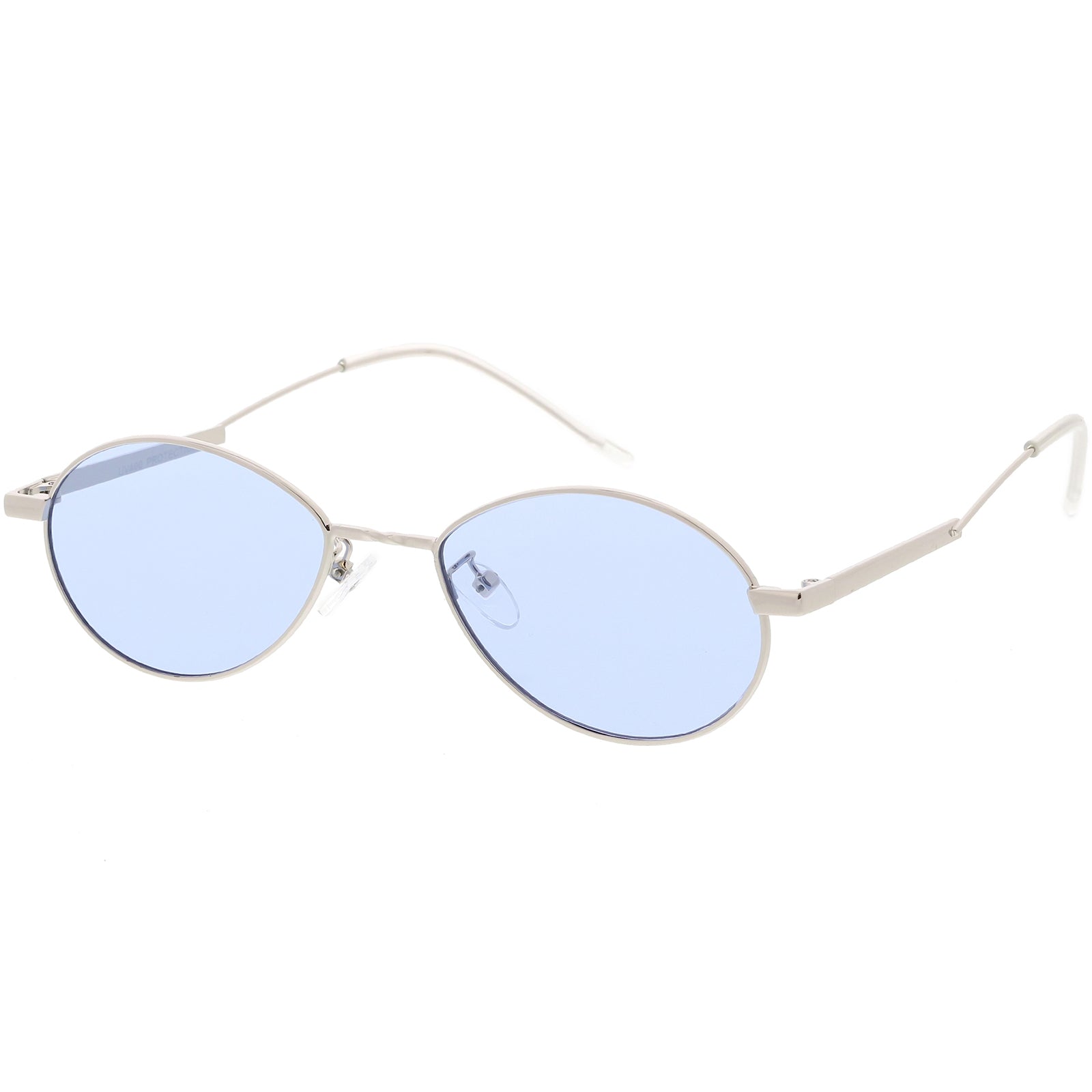 Silver / Blue