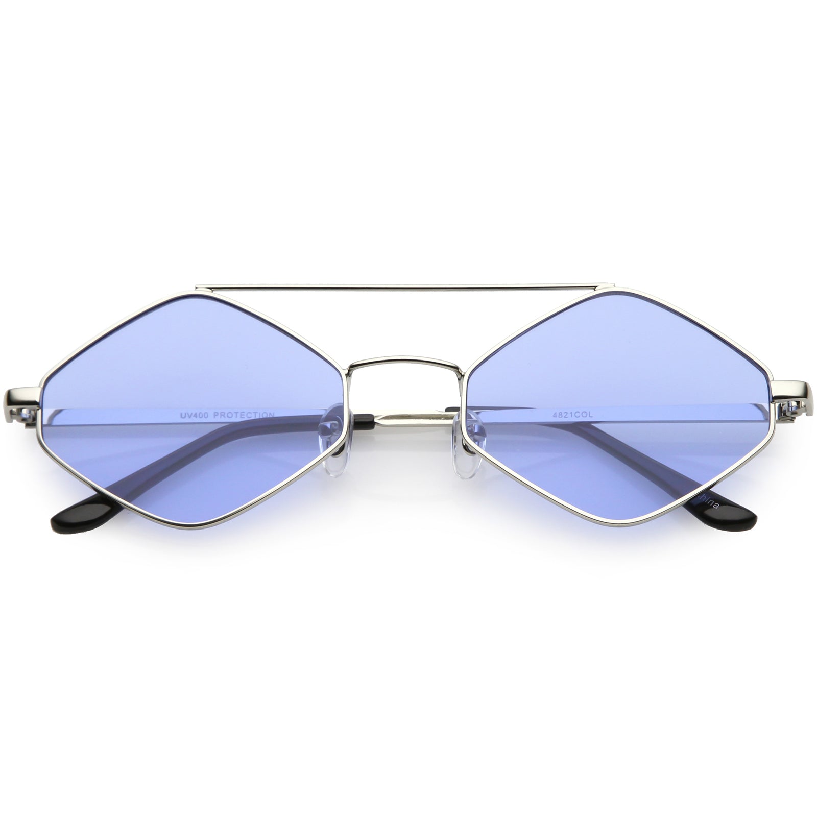 Silver / Blue