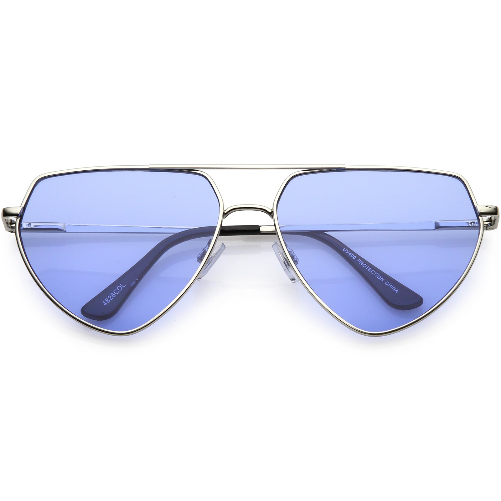 Silver / Blue