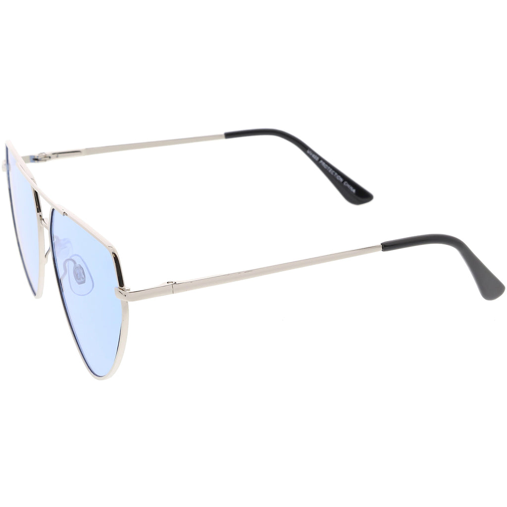 Silver / Blue