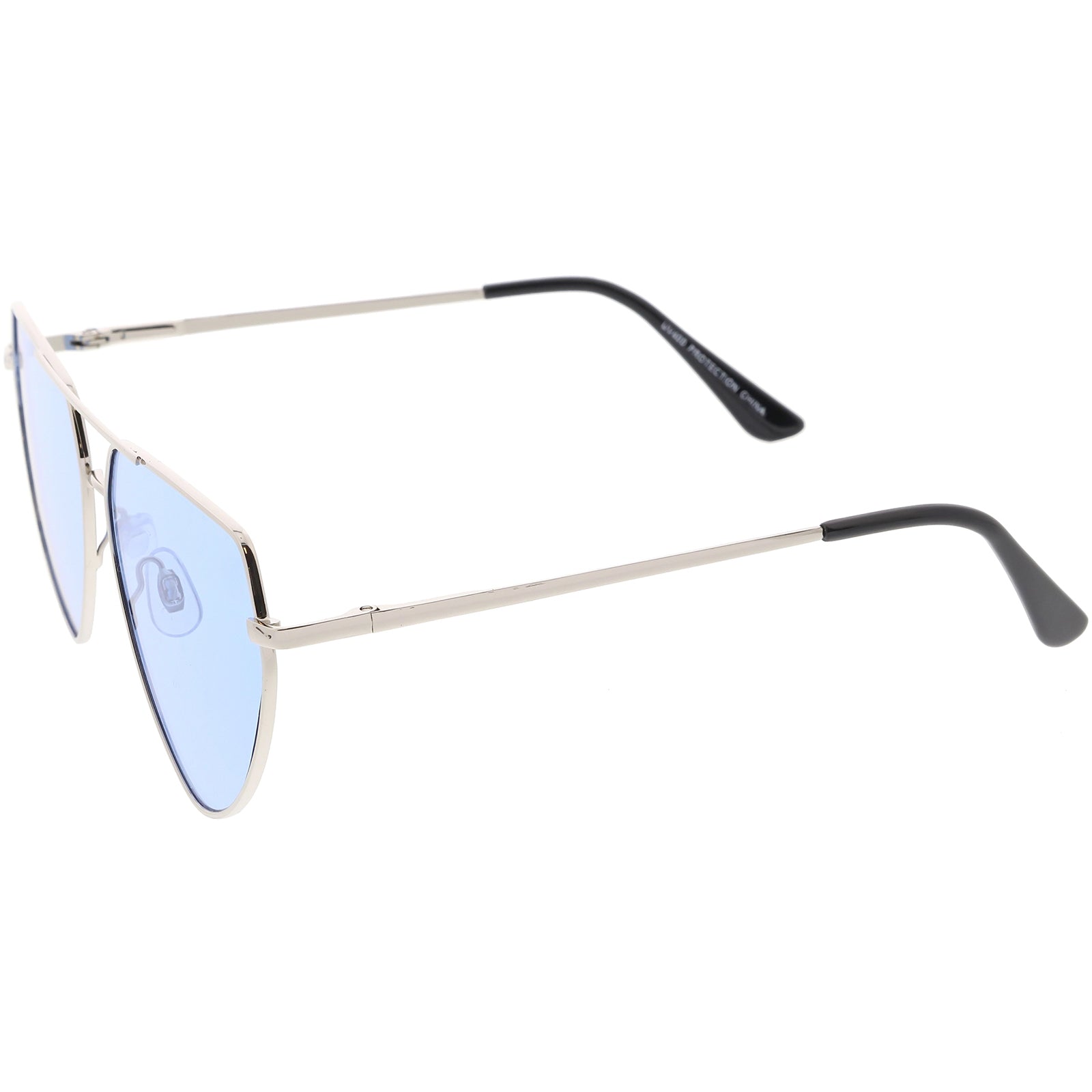 Silver / Blue