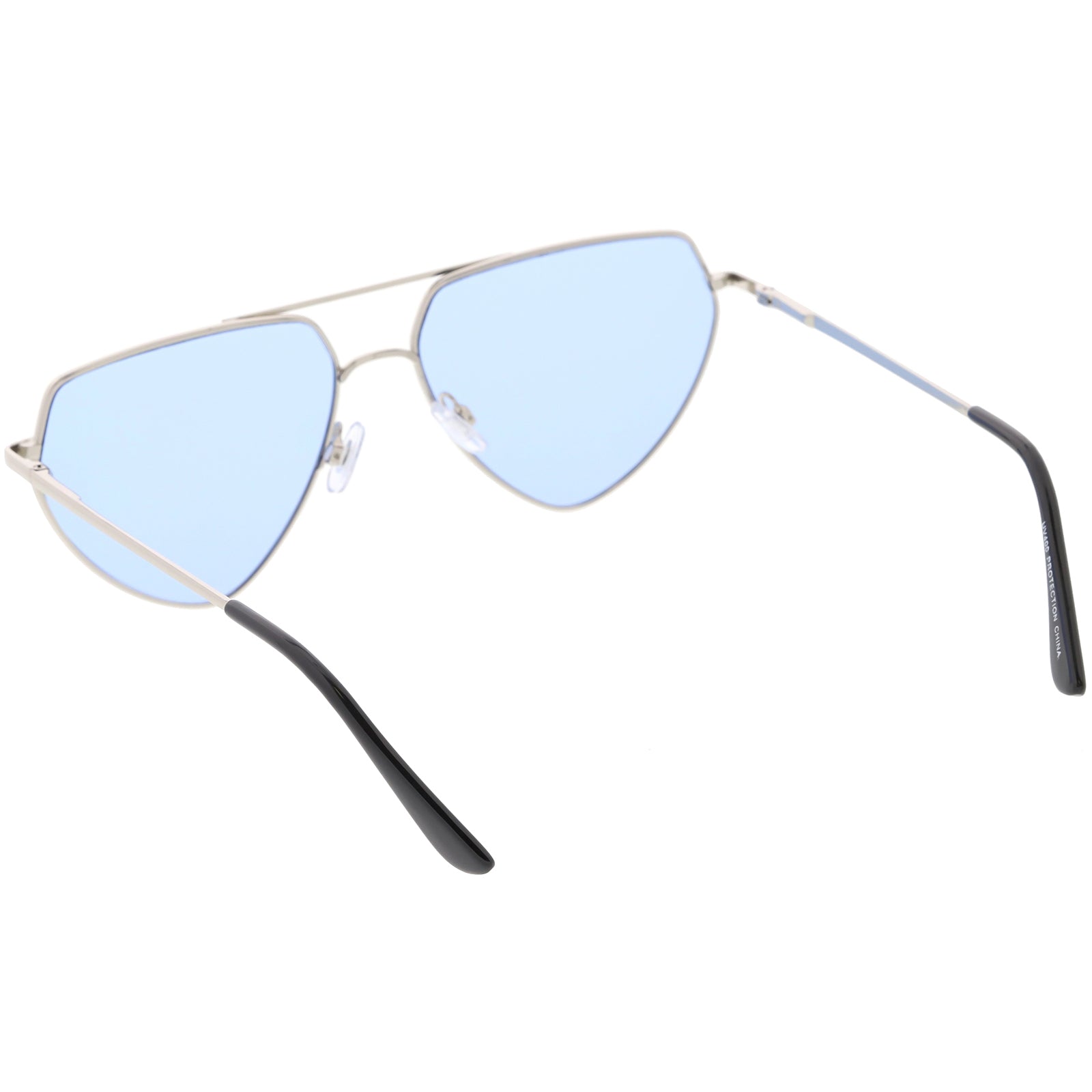 Silver / Blue