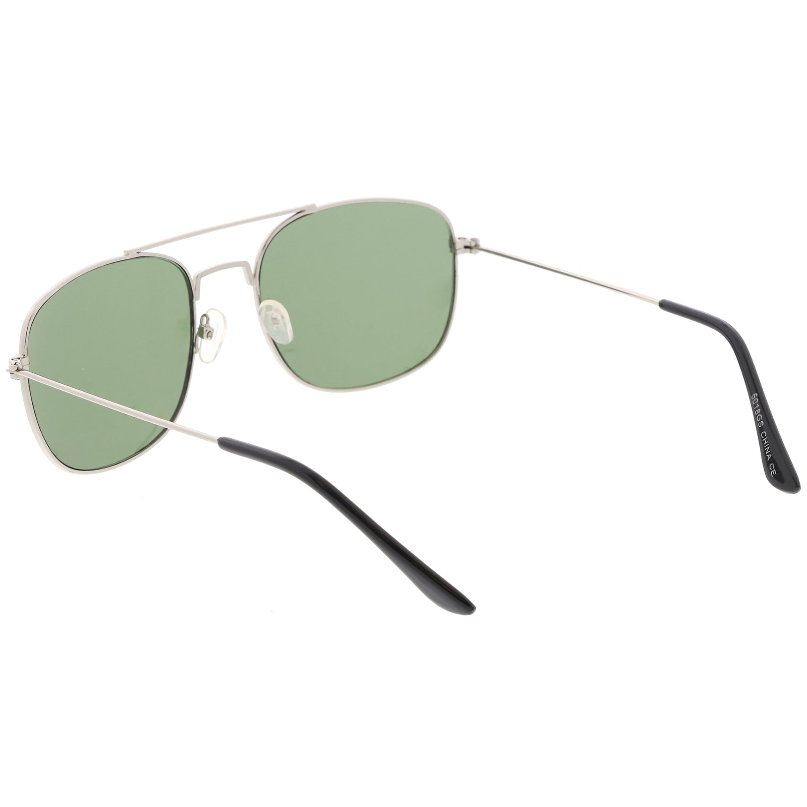 Silver / Green