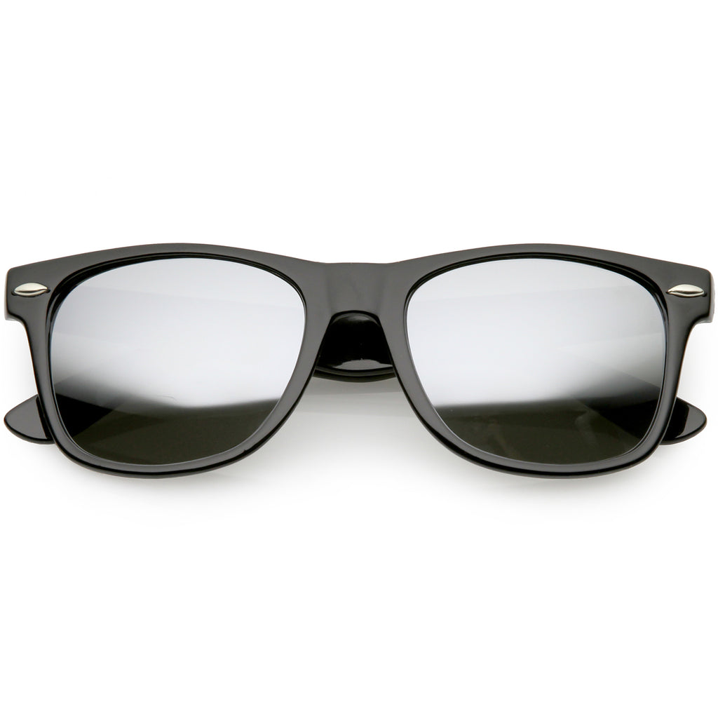 Shiny Black / Silver Mirror
