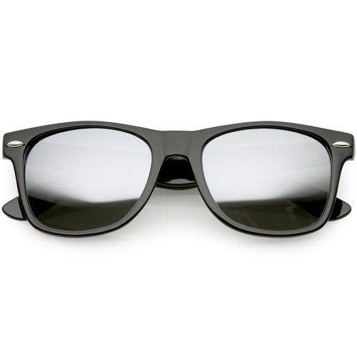 Shiny Black / Silver Mirror