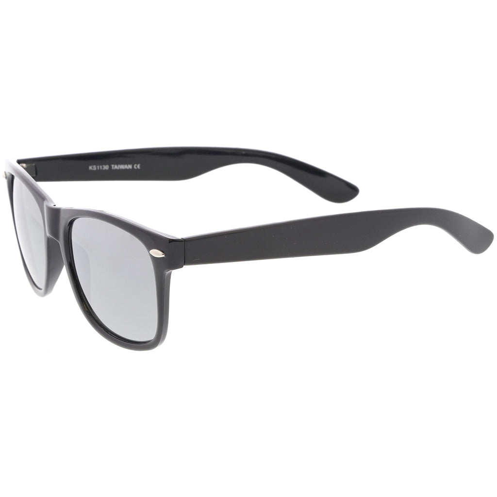 Shiny Black / Silver Mirror