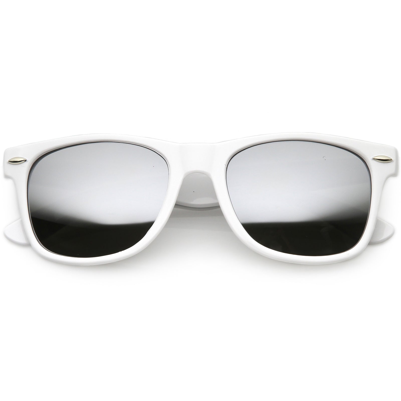 Shiny White / Silver Mirror