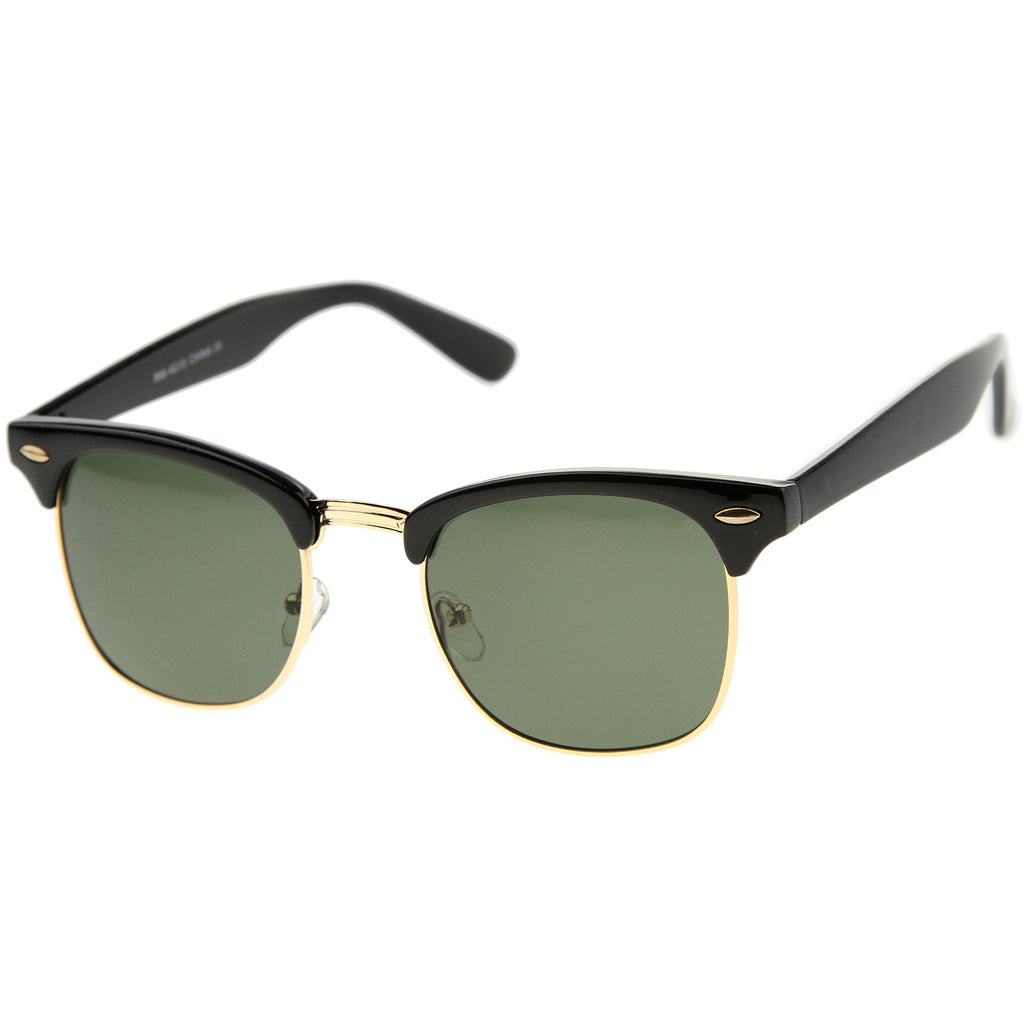 Shiny Black Gold / Green