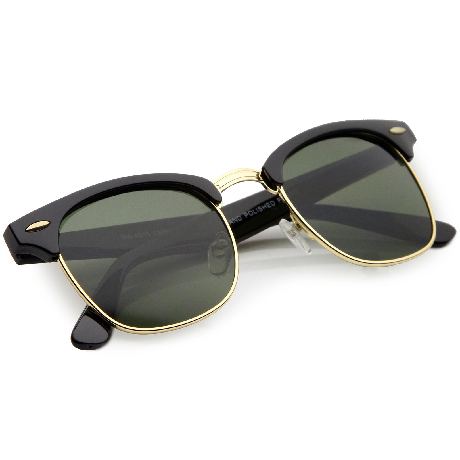 Shiny Black Gold / Green