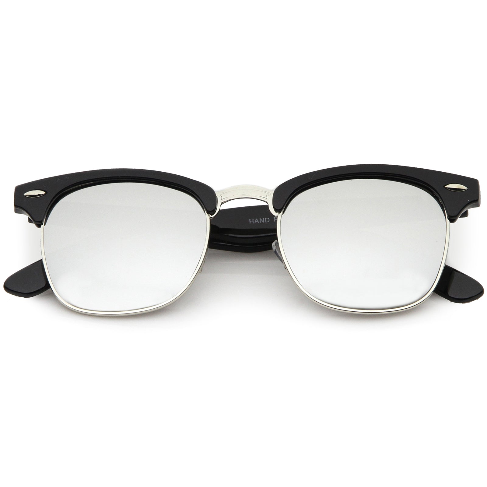Shiny Black Silver / Silver Mirror