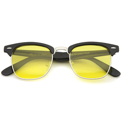 Shiny Black Silver / Yellow Polarized