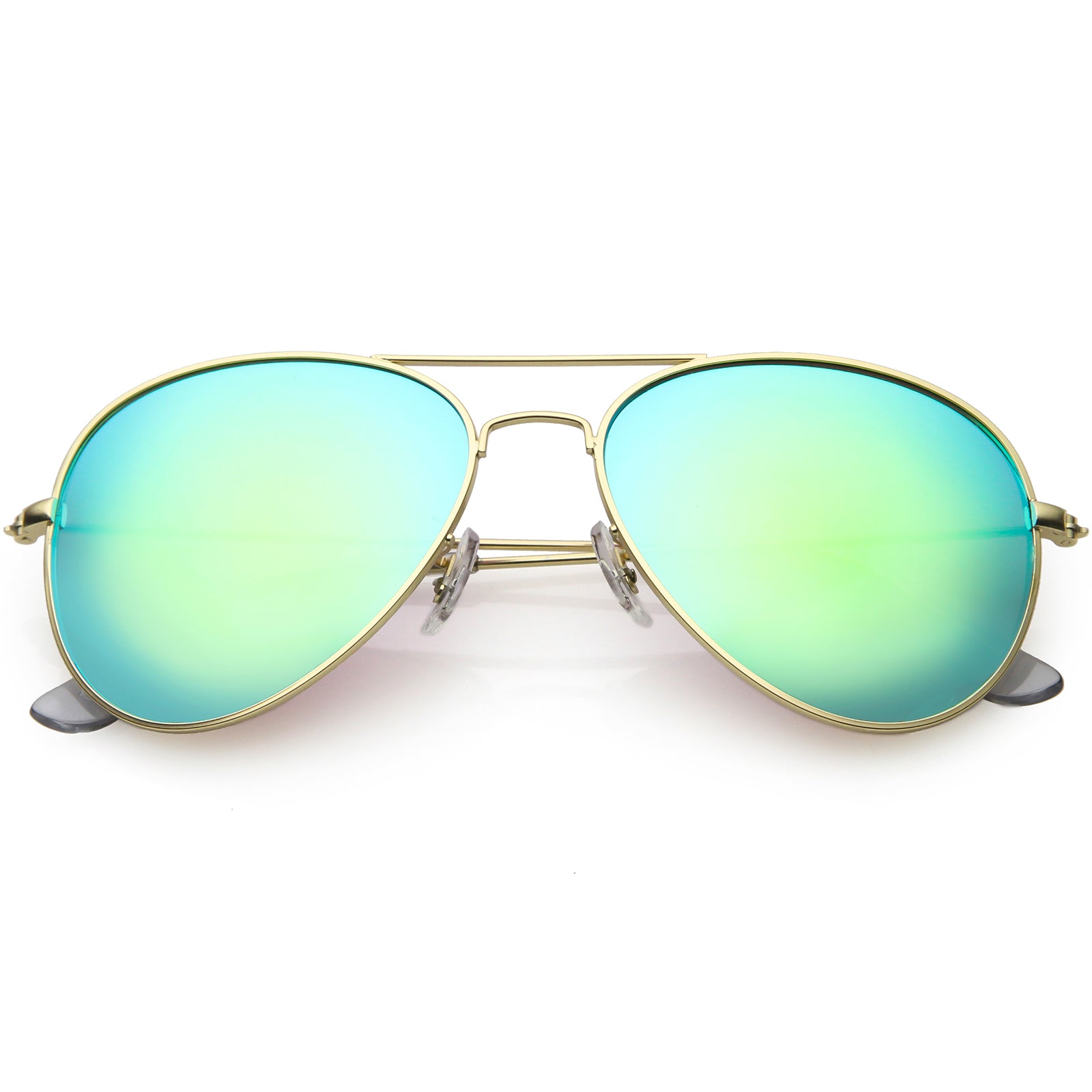 Gold / Green Mirror