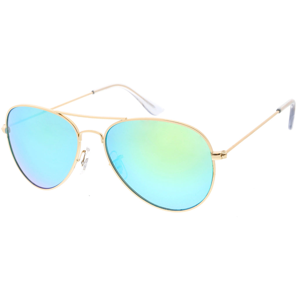 Gold / Green Mirror
