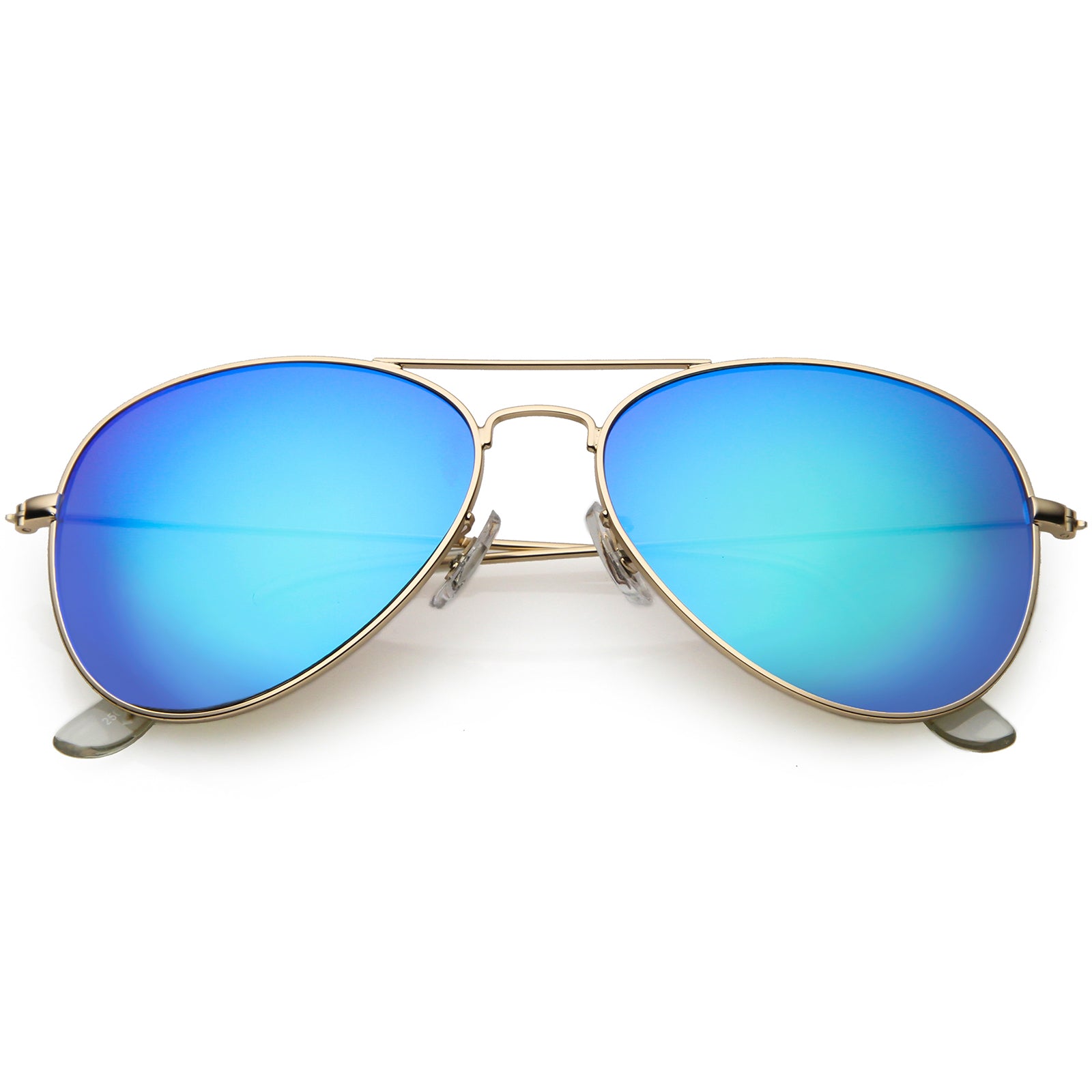 Gold / Blue Mirror
