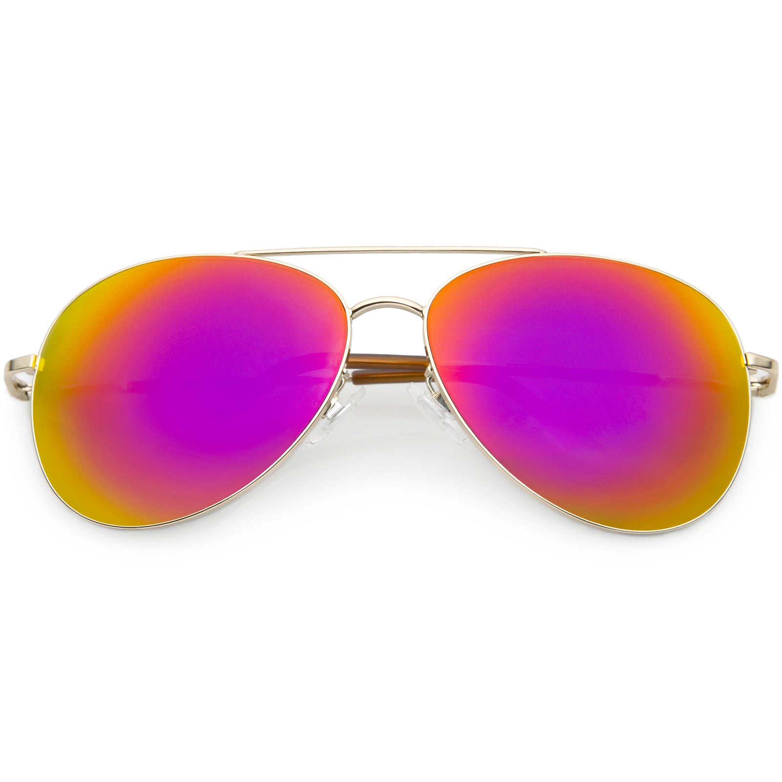 Colored mirror sunglasses best sale