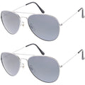 2 Pack | Silver Mirror