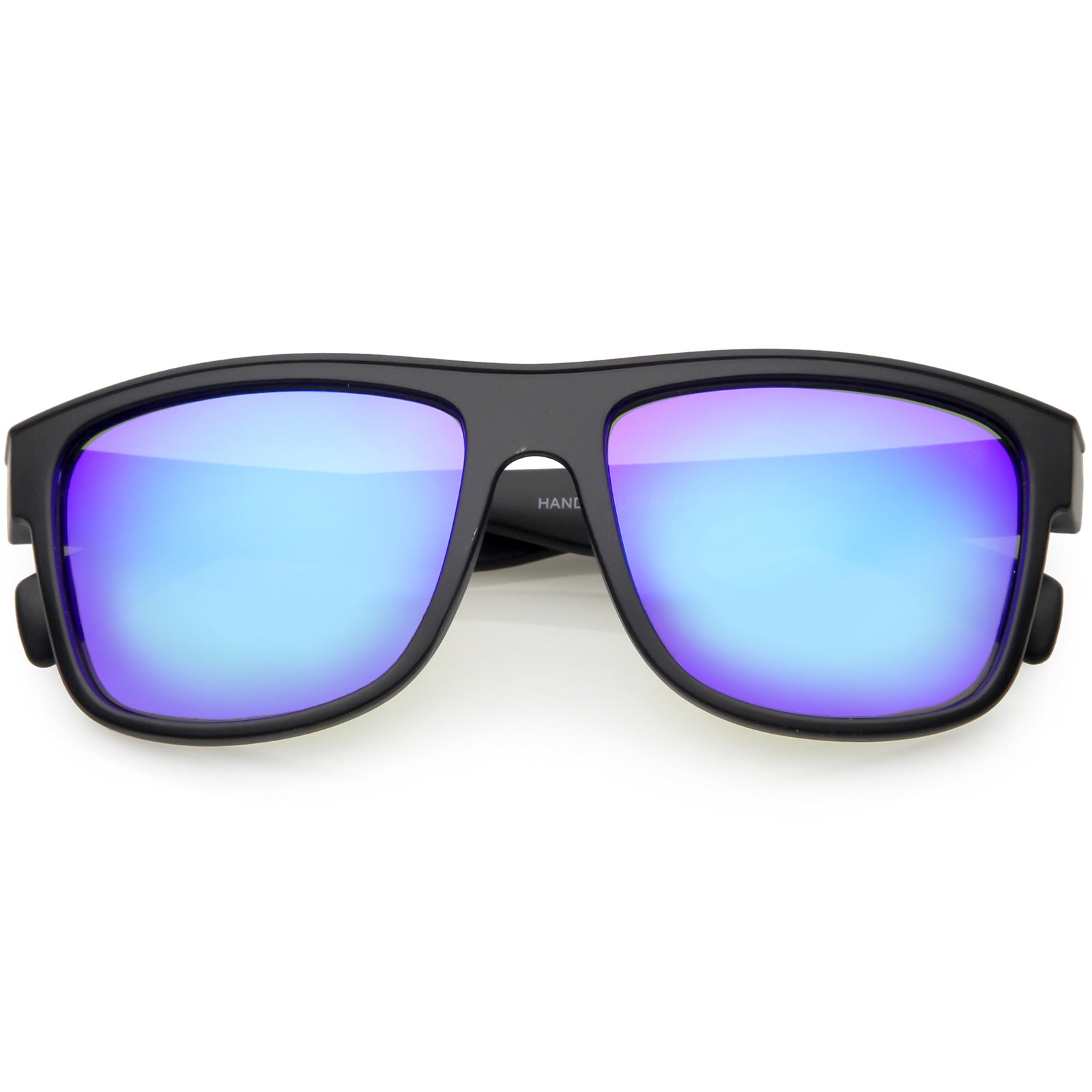 Matte Black / Blue Mirror