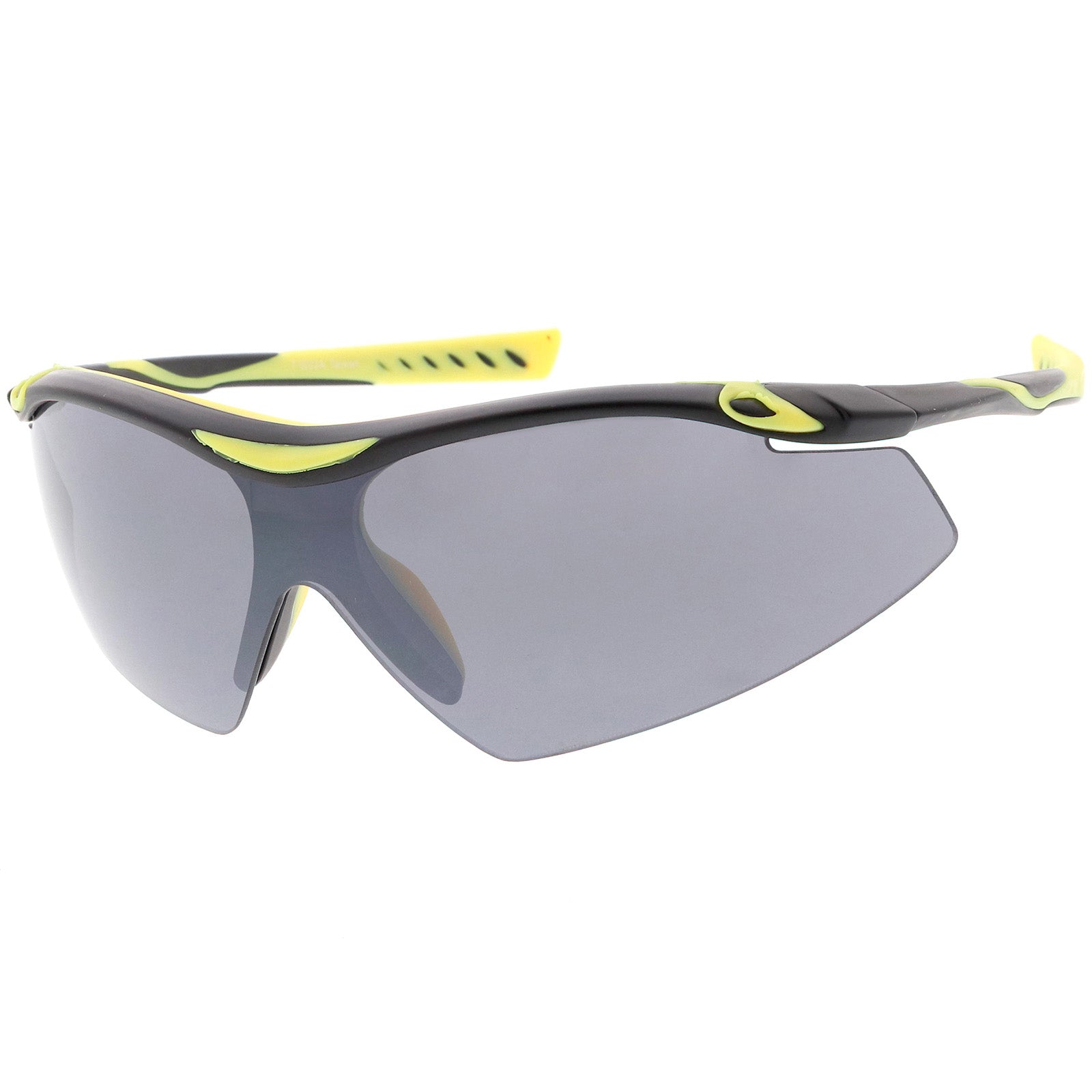 Matte Black Yellow / Smoke