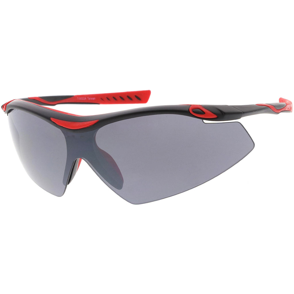 Matte Black Red / Smoke