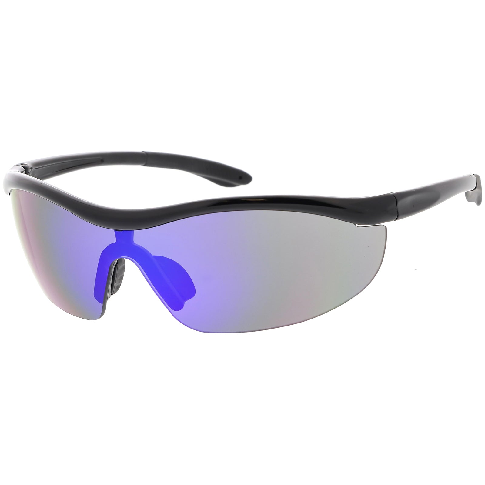 Black / Blue Mirror