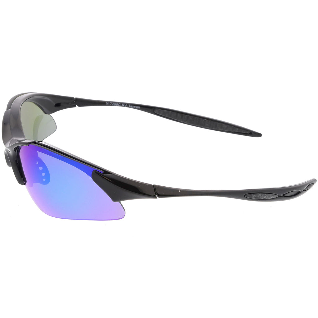 Black / Blue Purple Mirror