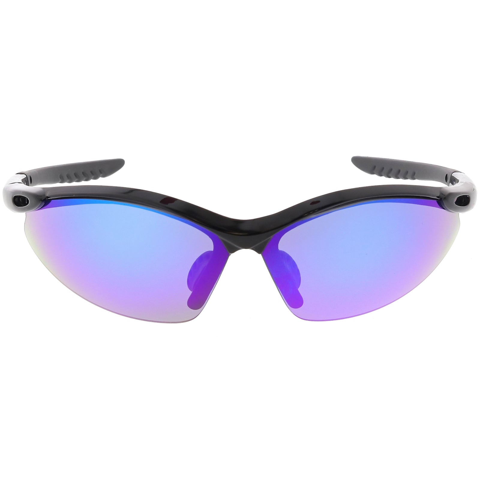 Black / Blue Purple Mirror