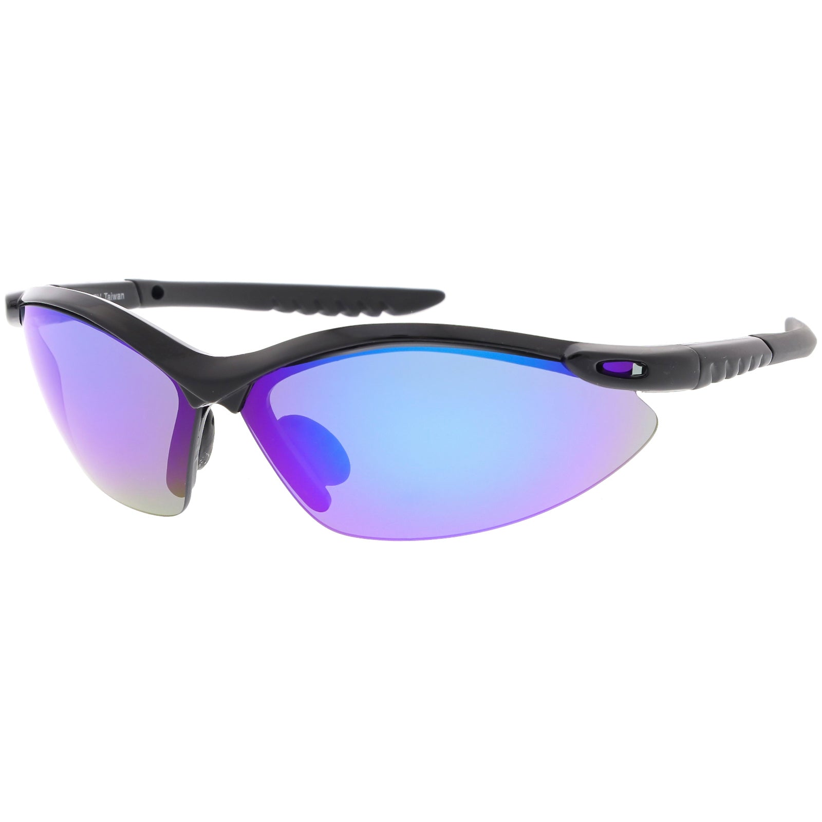 Black / Blue Purple Mirror