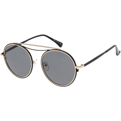 KILDDOAER Polarized Aviator Sunglasses for Teen Boys Girls Metal Frame  Spring Hinges 52MM Sun Glasses for Juniors Youth Age 12-19 (Silver/Blue  Mirror) : Buy Online at Best Price in KSA - Souq