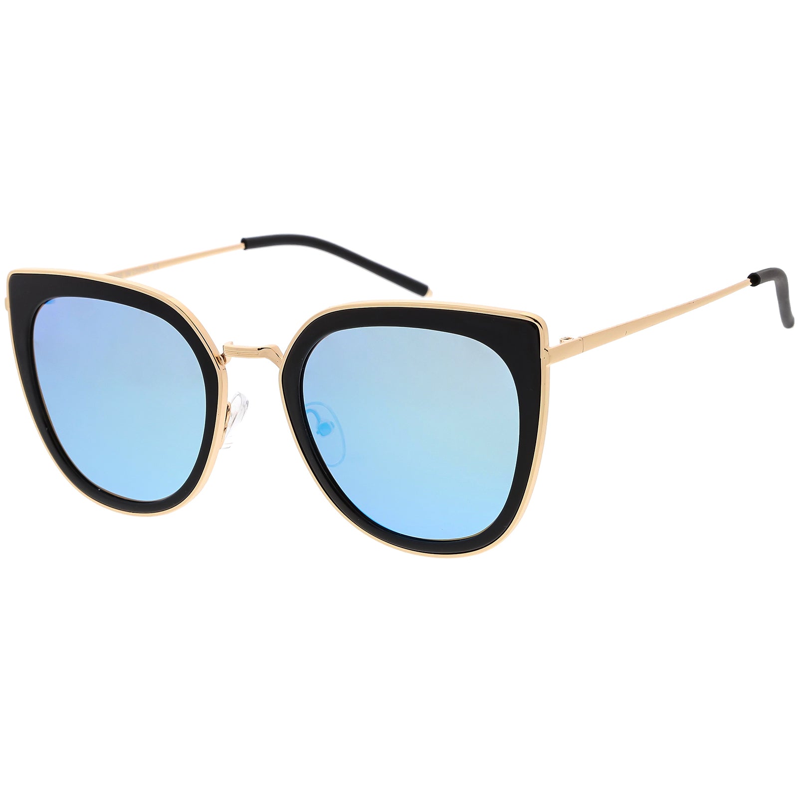 Black / Blue Mirror