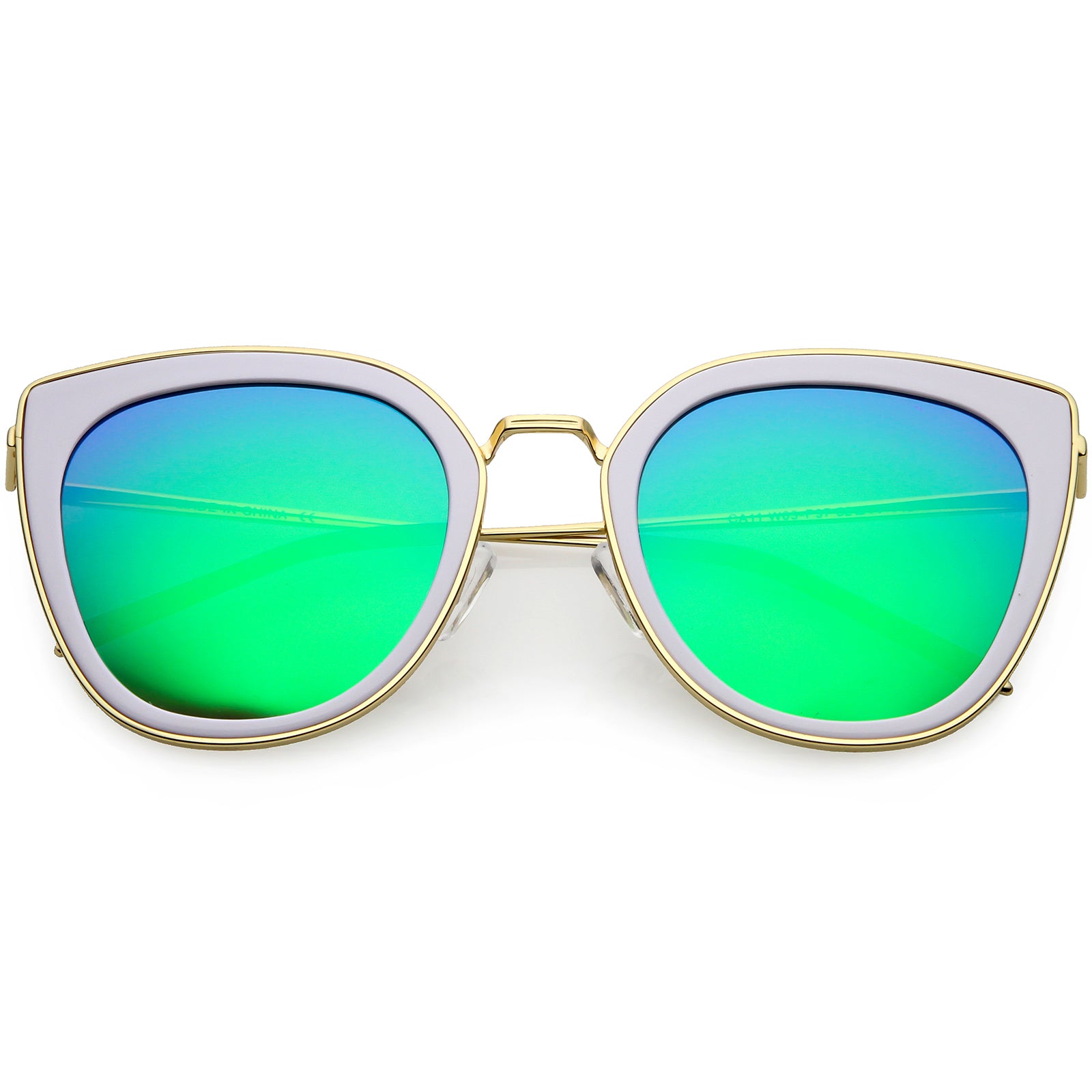 Clear / Green Mirror