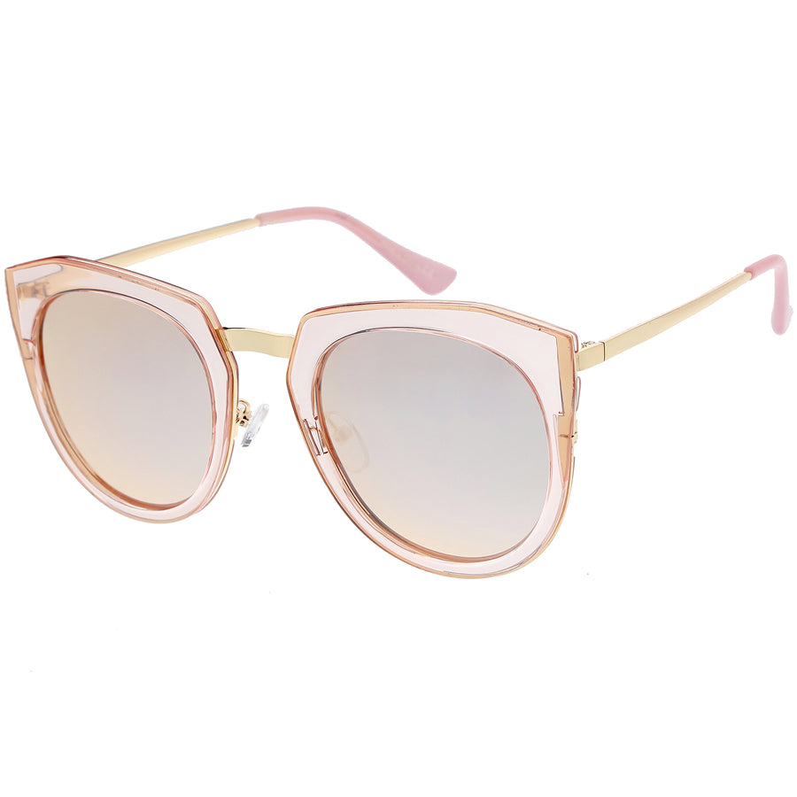 Designer Inspired Fashion Mod Cat Eye Sunglasses - sunglass.la