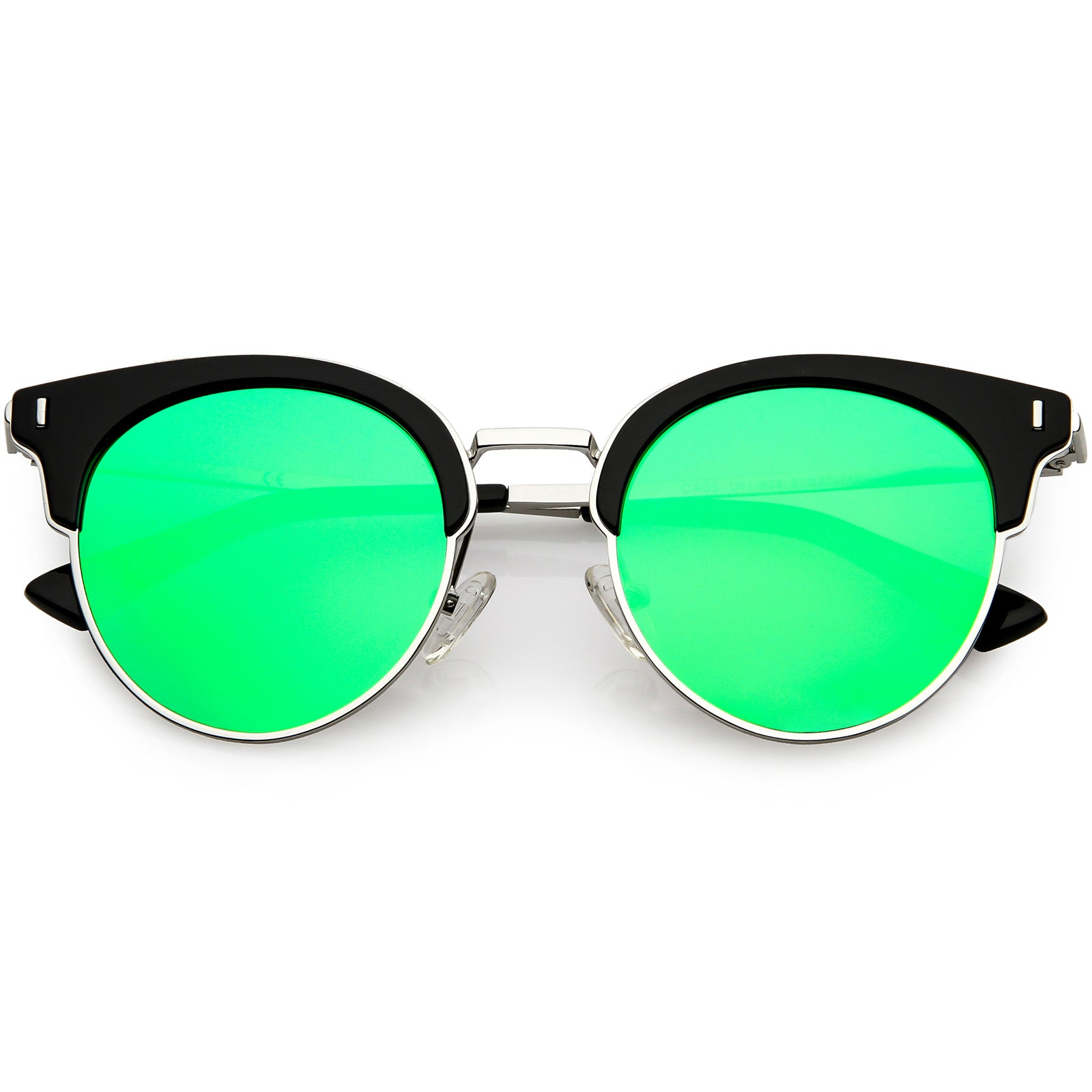 Black / Green Mirror
