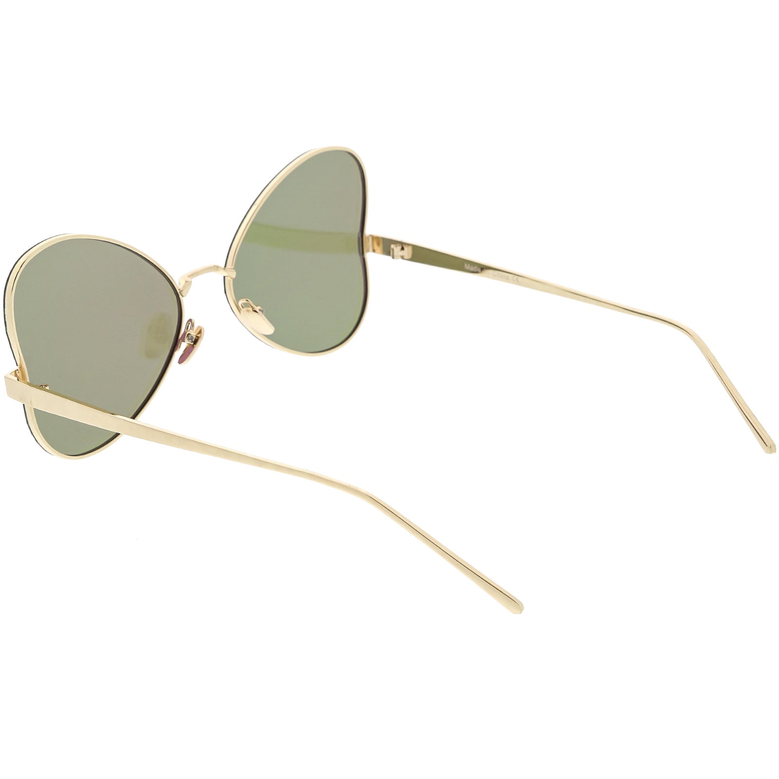 Gold / Green Mirror