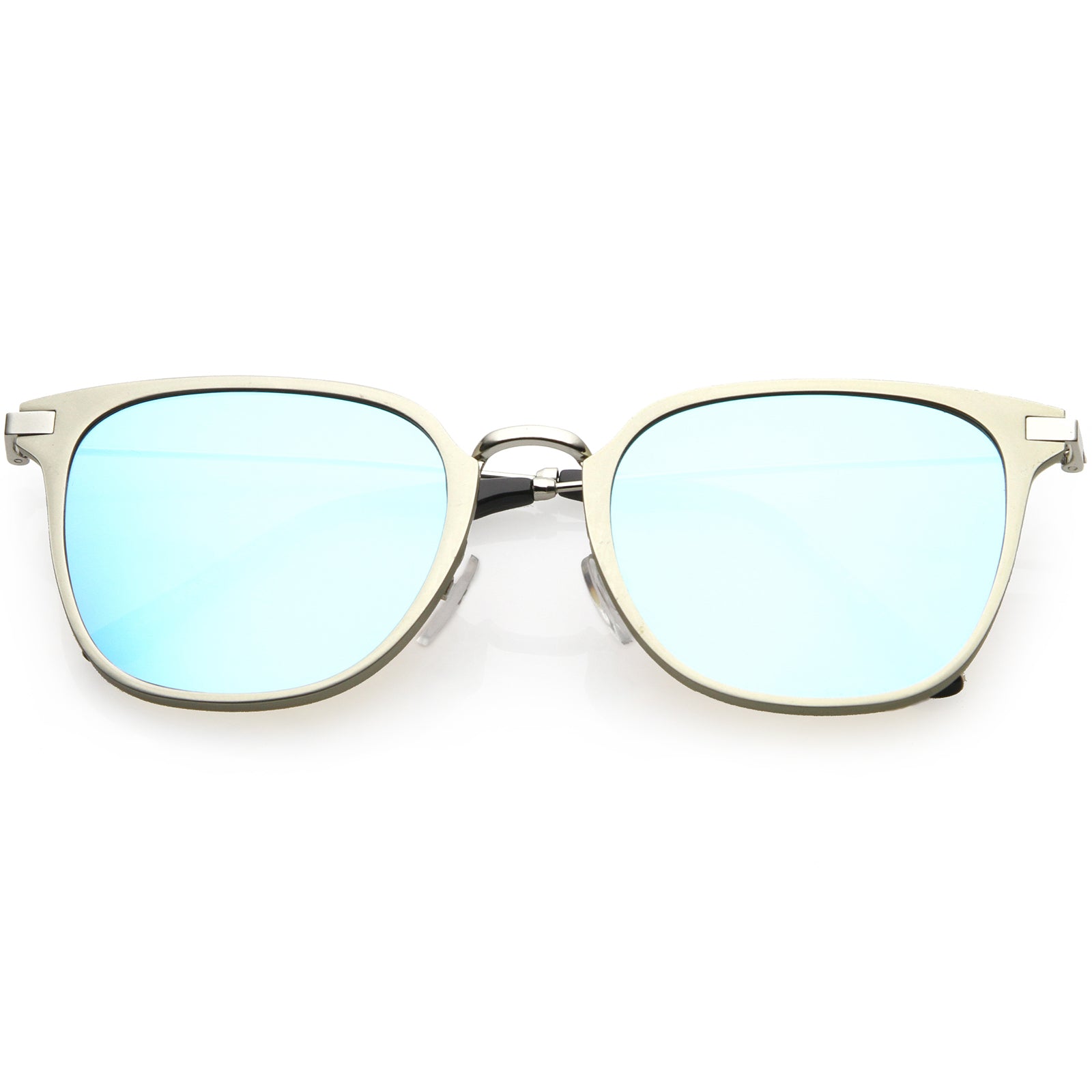 Light Grey / Blue Mirror