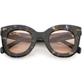 Blue Brown Marble / Pink
