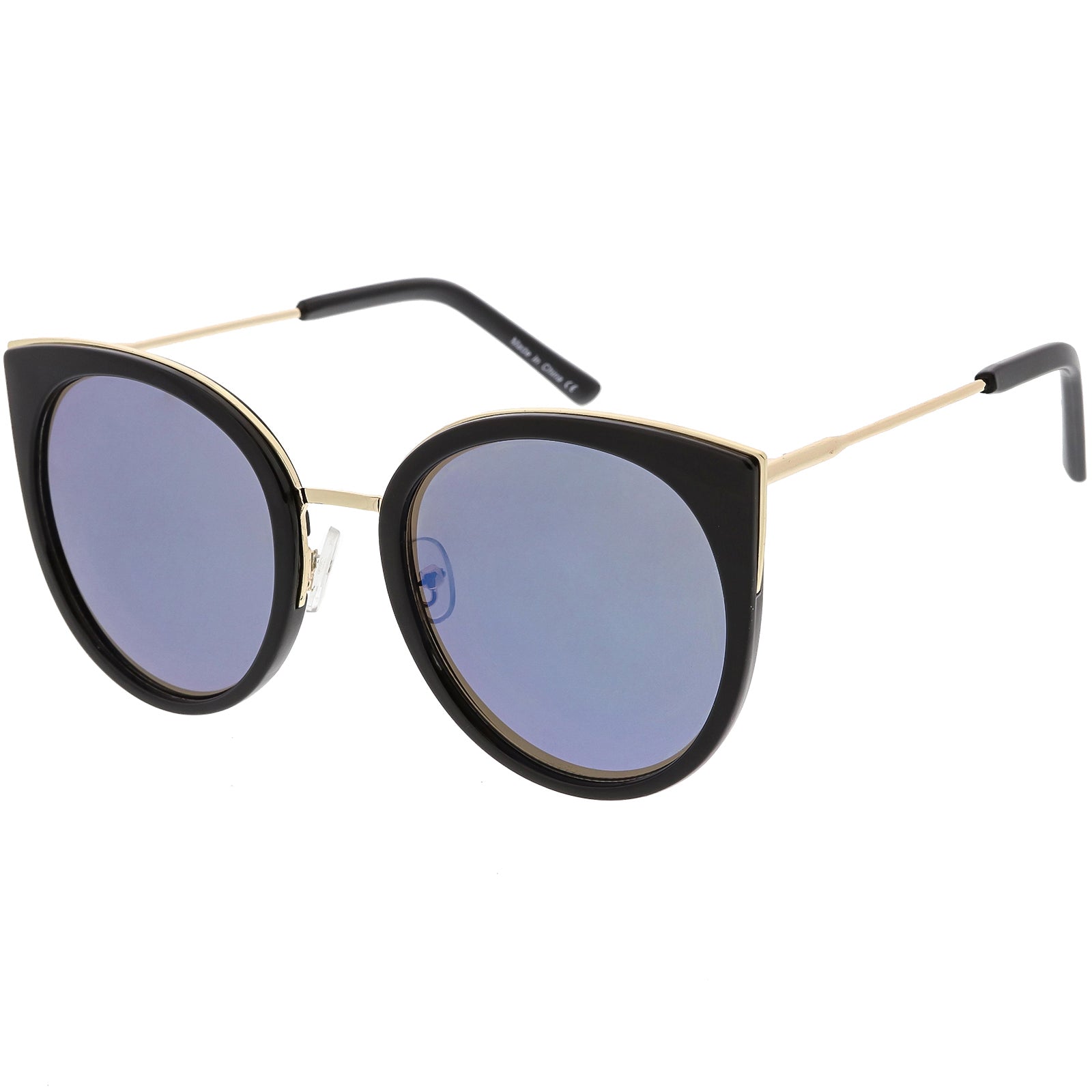 Black / Blue Mirror