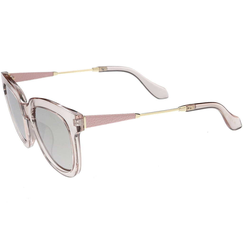 Pink / Silver Mirror