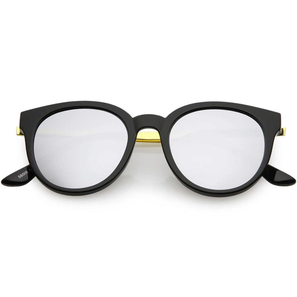 Black / Silver Mirror