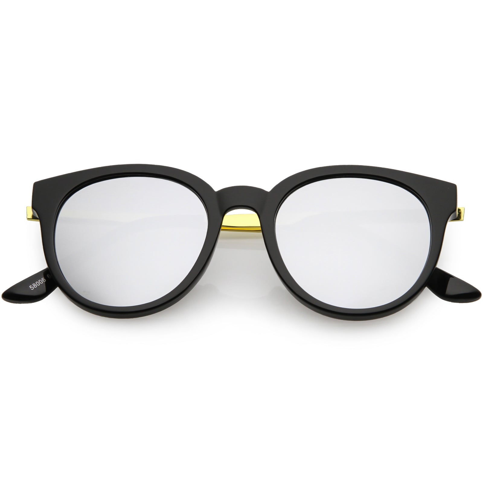 Black / Silver Mirror