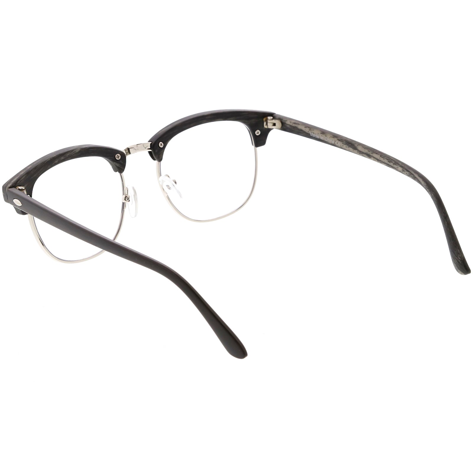 Matte Black Wood / Clear