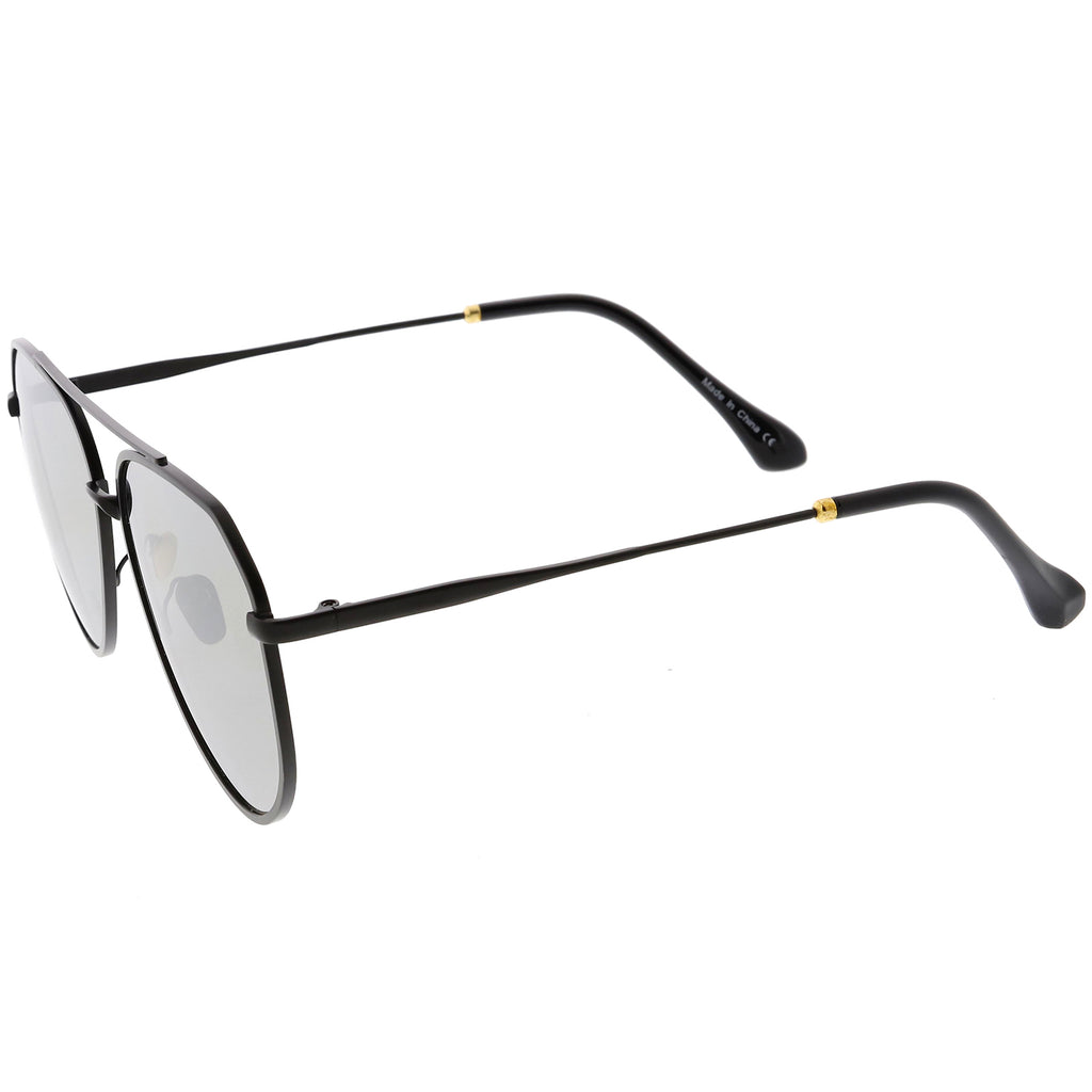 Black / Silver Mirror