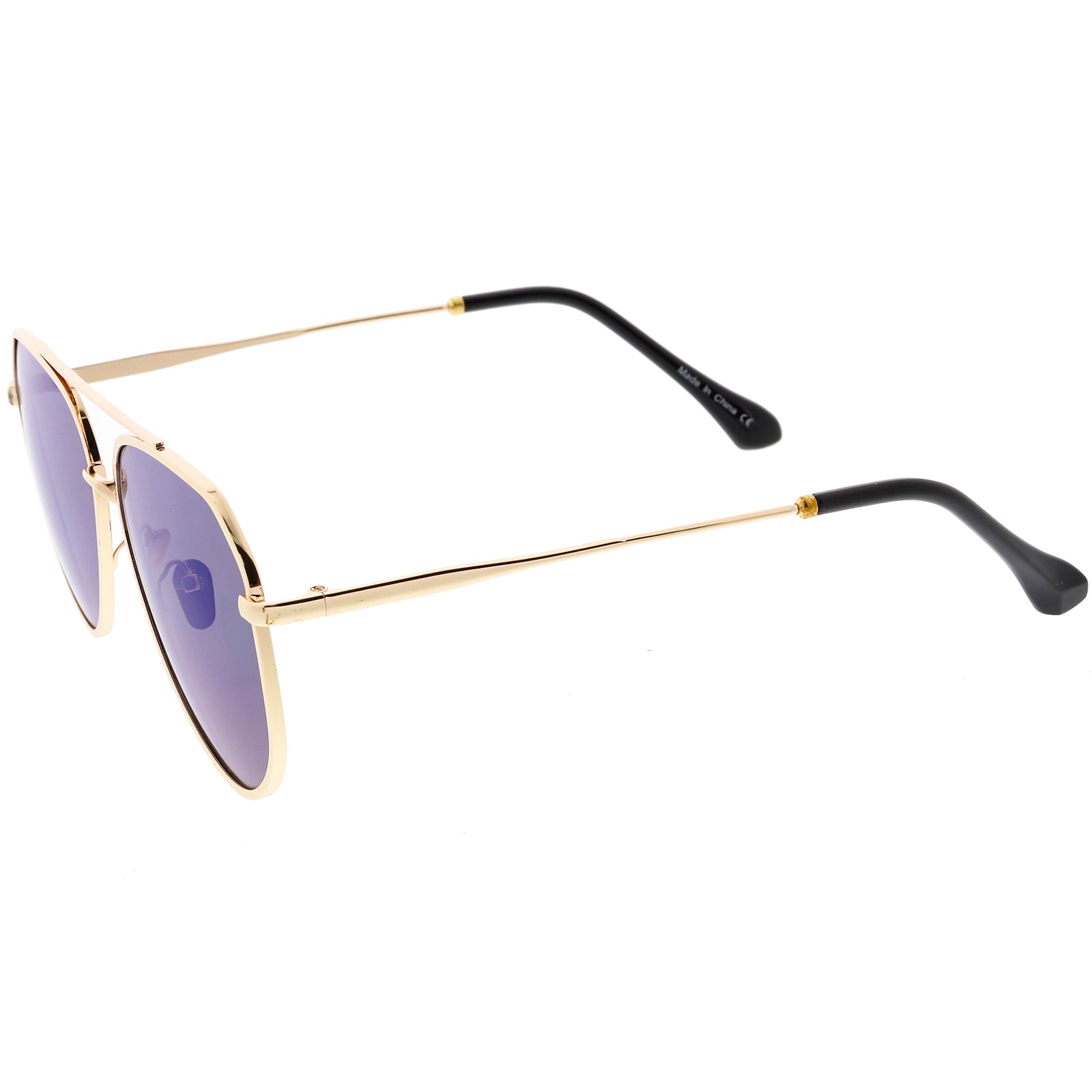 Gold / Blue Mirror