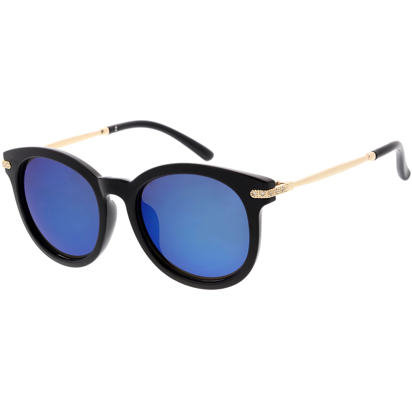 Black / Blue Mirror